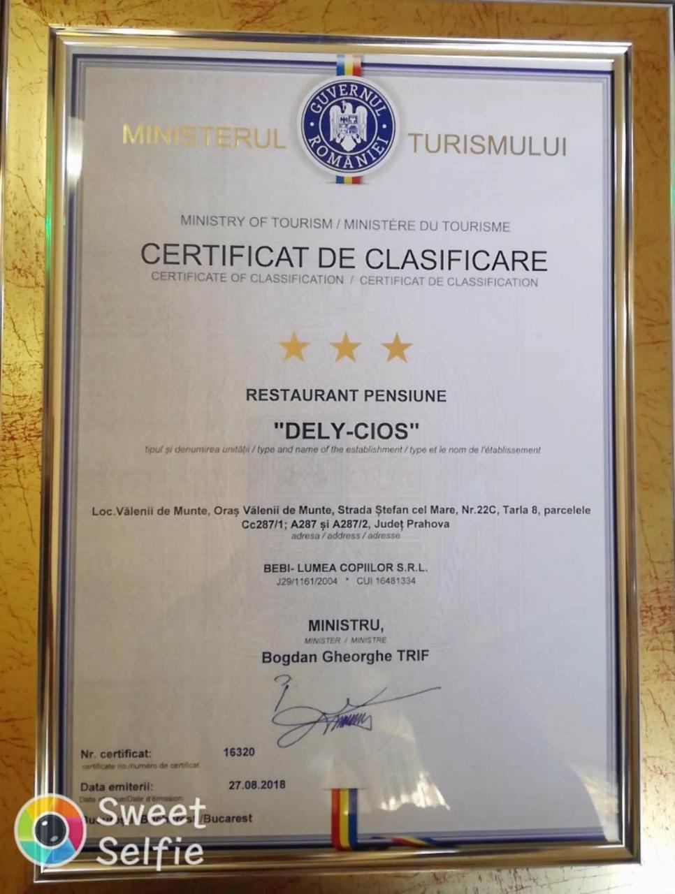Pensiunea Dely_Cios Vălenii de Munte エクステリア 写真